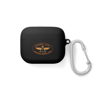 AirPods and AirPods Pro Case Cover with Freemasons motorcycle club Widows Sons symbols